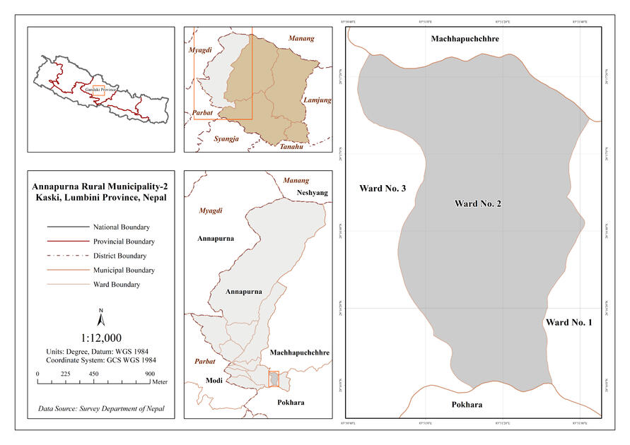 Study Area Map for Final Year Project-BGE2022